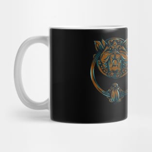 Labyrinth door knockers Mug